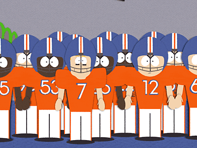 L'équipe des Broncos est déjà allée à South Park