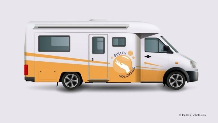 L'association Bulles Solidaires va lancer son camping car - salle de bain pour aider les sans-abris à assurer leur hygiène dans de meilleures conditions