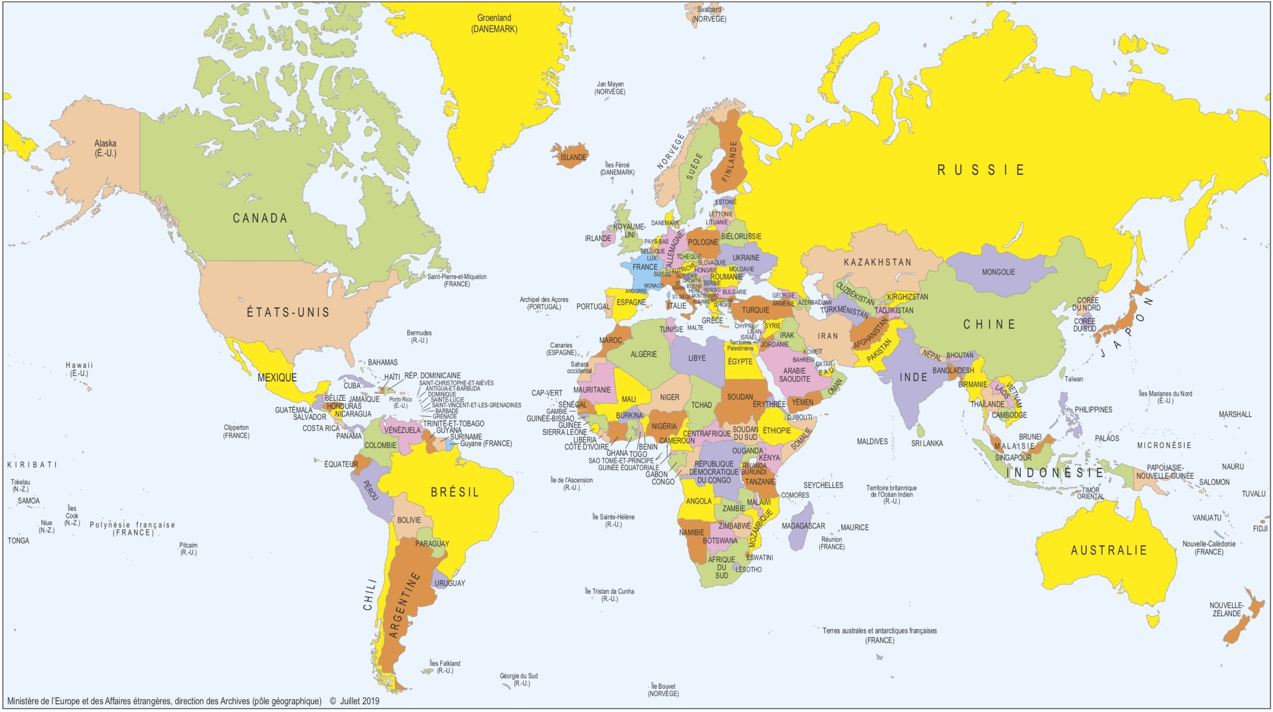 Les 20 pays que le monde ne sait pas placer sur une carte
