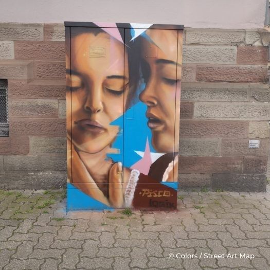 À Strasbourg, Colors City a chargé une trentaine d'artistes de Street Art de redonner des couleurs aux rues de la ville a chargé