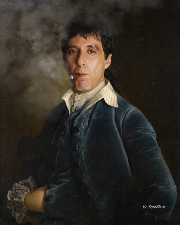 Al Pacino / Tony Montana croqué par Kyès